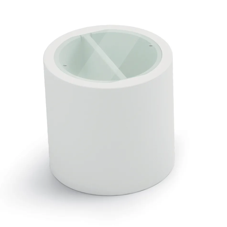 Trädgårdssoffbord i polyeten med behållare tillverkat i Italien - Stracco Viadurini