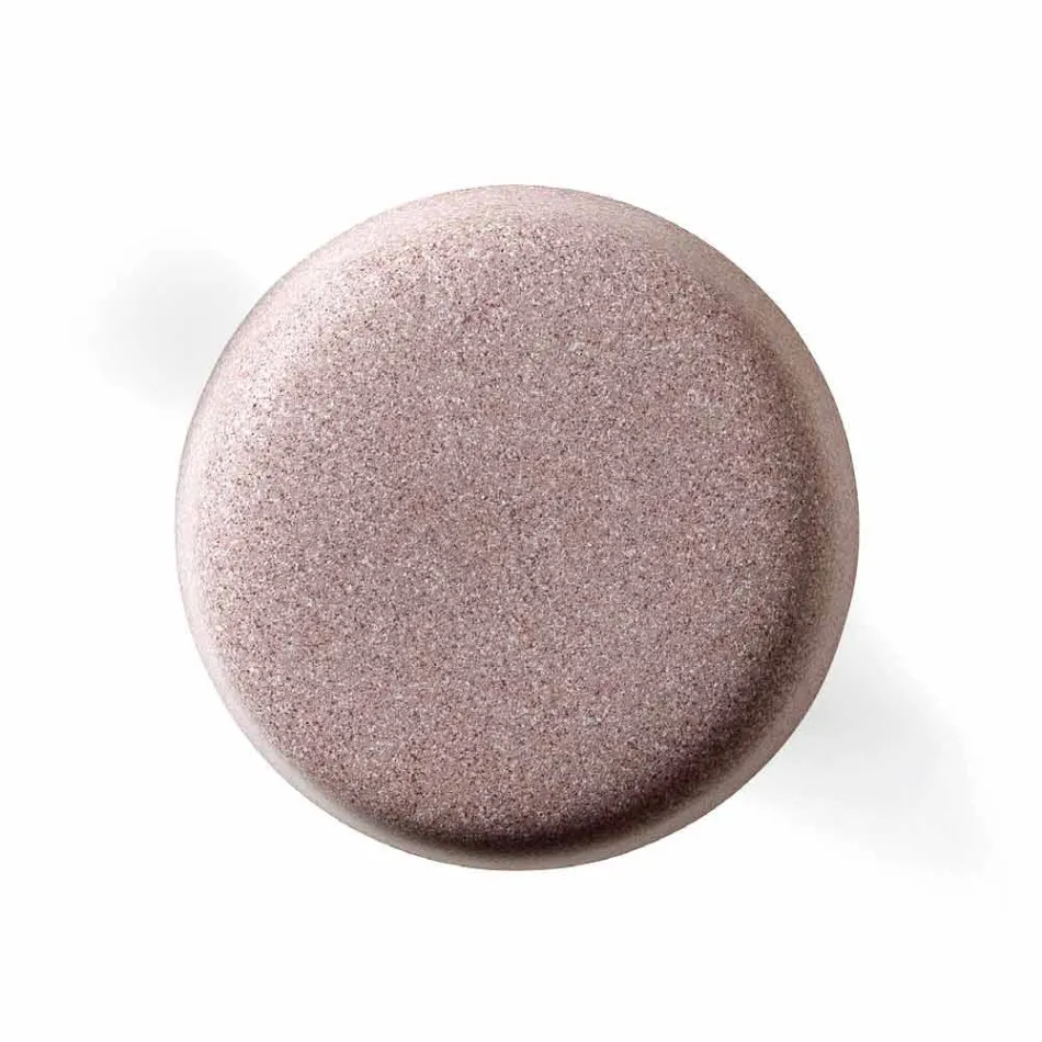 Trädgårds-soffbord i polyeten med HPL-topp tillverkad i Italien - Desmond Viadurini