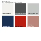 Trädgårdssoffbord i glaskeramik och metall Tillverkat i Italien - Guerrino Viadurini