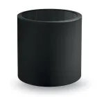 Runt trädgårdssoffbord i färgad polyeten Tillverkat i Italien - Noemi Viadurini