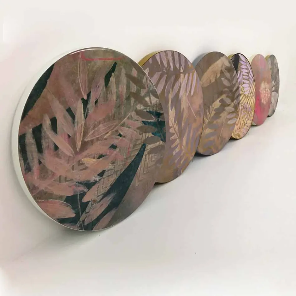 Soffbord inomhus eller utomhus med metallkonstruktion Tillverkad i Italien - Carim Viadurini