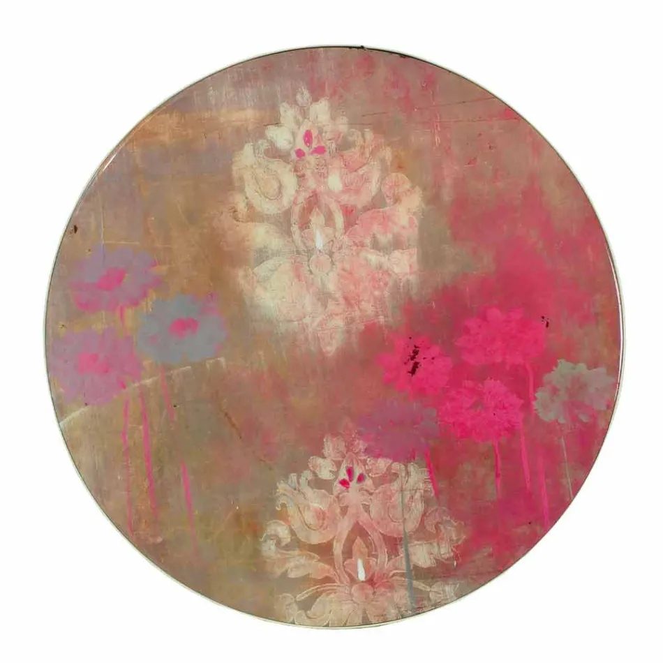 Soffbord inomhus eller utomhus med metallkonstruktion Tillverkad i Italien - Carim Viadurini