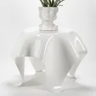 Soffbord med plexiglasskiva och underrede Tillverkat i Italien - Brento Viadurini