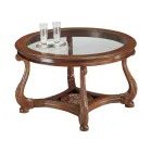 Soffbord med glasskiva Tillverkat i Italien - Sedna Viadurini