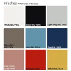 Soffbord med fyrkantig marmorskiva Tillverkat i Italien - Makino Viadurini