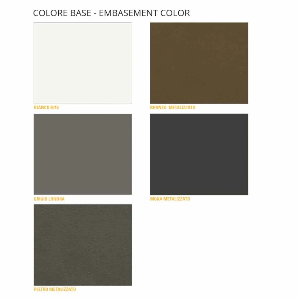 Soffbord med rund topp i laminerad HPL tillverkad i Italien - Mina Viadurini