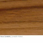 Soffbord med rund träskiva tillverkad i Italien - Montebianco Viadurini