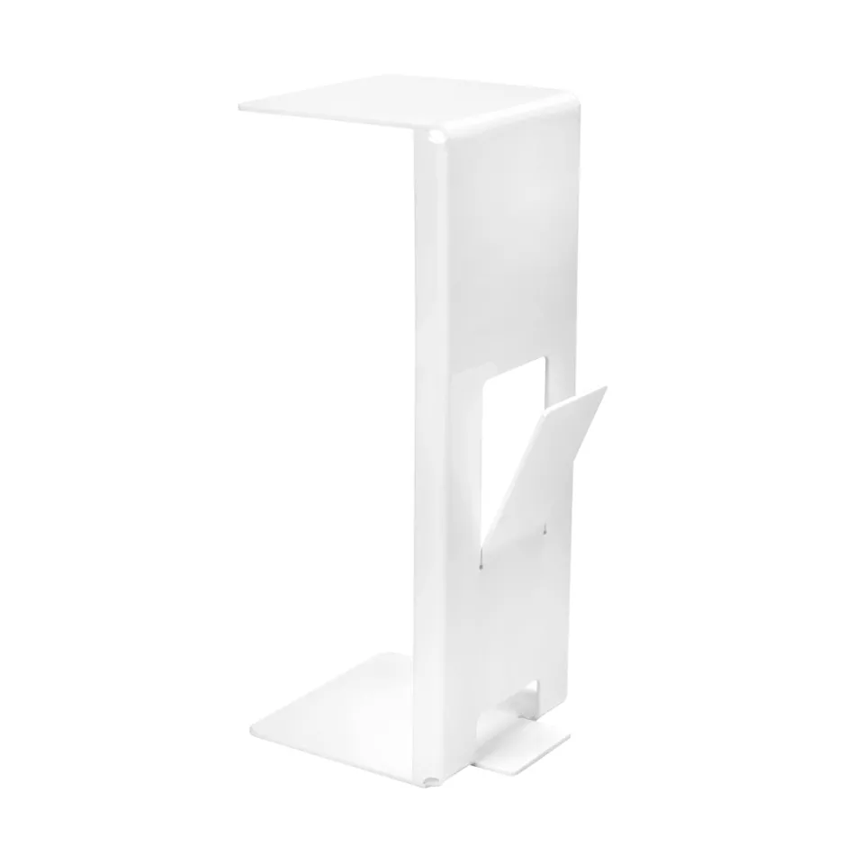 Soffbord med tidningsställ i plexiglas Tillverkat i Italien - Belle Viadurini