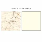 Design Soffbord med 2 runda toppar i Gres Made in Italy - Stockholm Viadurini