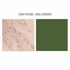 Design Soffbord med 2 runda toppar i Gres Made in Italy - Stockholm Viadurini