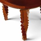 Soffbord modern design i trä, tillverkade i Italien, Loris Viadurini