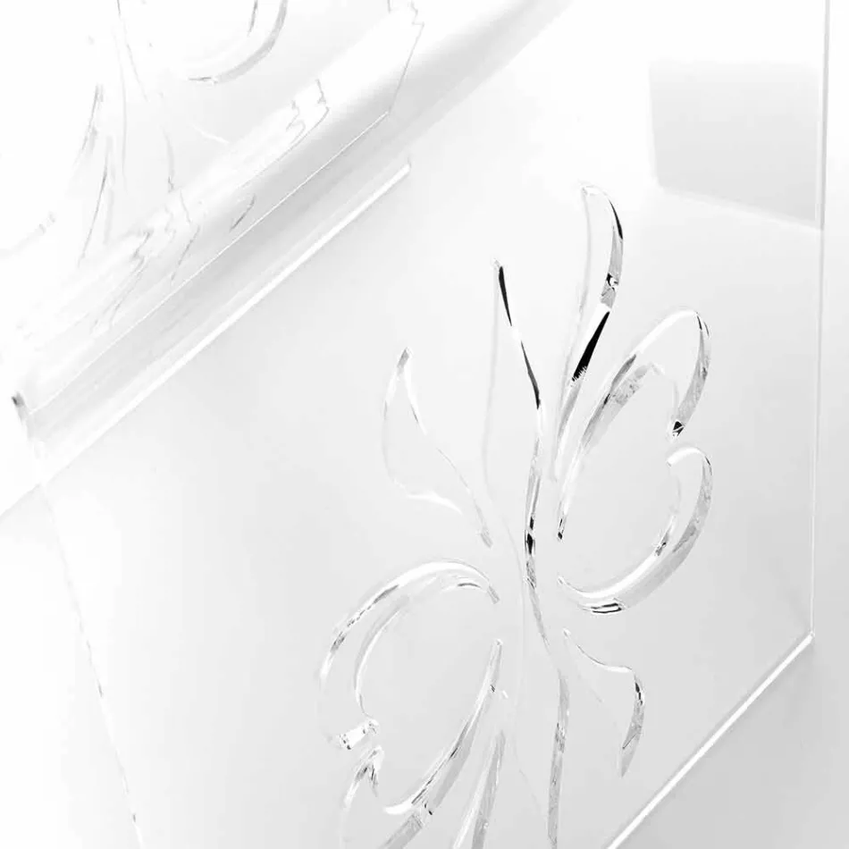 Design soffbord i Mandas transparent plexiglas Viadurini