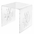 Design soffbord i Mandas transparent plexiglas Viadurini