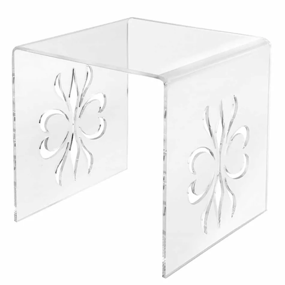 Design soffbord i Mandas transparent plexiglas Viadurini