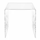 Design soffbord i Mandas transparent plexiglas Viadurini
