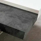 Fenix Soffbord med Transparent Fötter Tillverkat i Italien - Justin Viadurini