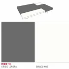 Fenix Soffbord med Transparent Fötter Tillverkat i Italien - Justin Viadurini