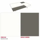 Fenix Soffbord med Transparent Fötter Tillverkat i Italien - Justin Viadurini