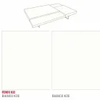 Fenix Soffbord med Transparent Fötter Tillverkat i Italien - Justin Viadurini