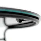 Soffbord i porslin Grès och rund bas Tillverkat i Italien - Tullia Viadurini