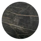 Soffbord i porslin Grès och rund bas Tillverkat i Italien - Tullia Viadurini