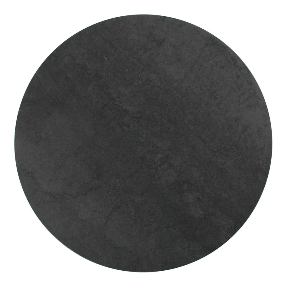 Soffbord i porslin Grès och rund bas Tillverkat i Italien - Tullia Viadurini