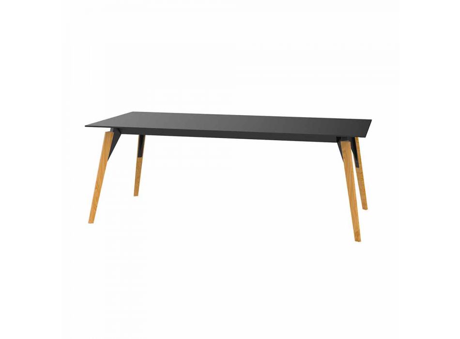 Soffbord i vitt eller svart laminat i 2 storlekar - Faz Wood av Vondom Viadurini