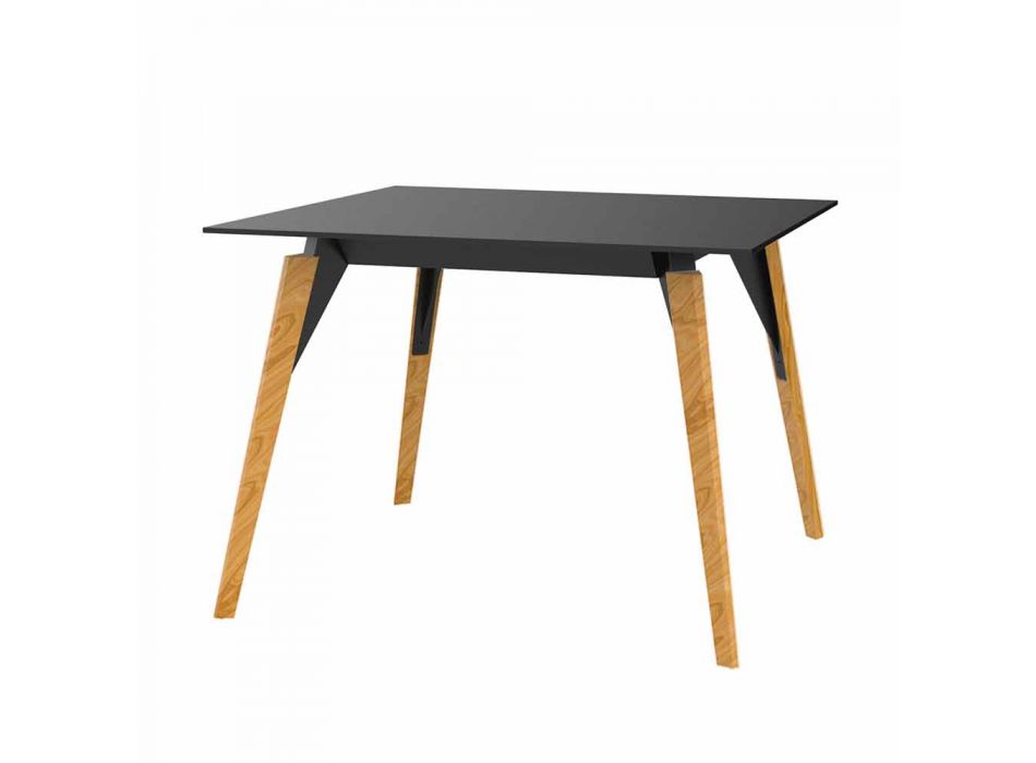 Soffbord i trä och Hpl Olika färger 2 storlekar - Faz Wood av Vondom Viadurini