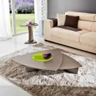 Soffbord i lackerad Mdf med Swivel Top Made in Italy - Lisa Viadurini