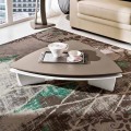 Soffbord i lackerad Mdf med Swivel Top Made in Italy - Lisa