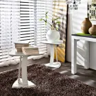 Soffbord i lackerad Mdf Tillverkad i Italien, hög kvalitet - Lisa Viadurini