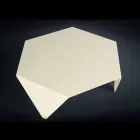 Soffbord metall levande laserskurna Ruche Viadurini