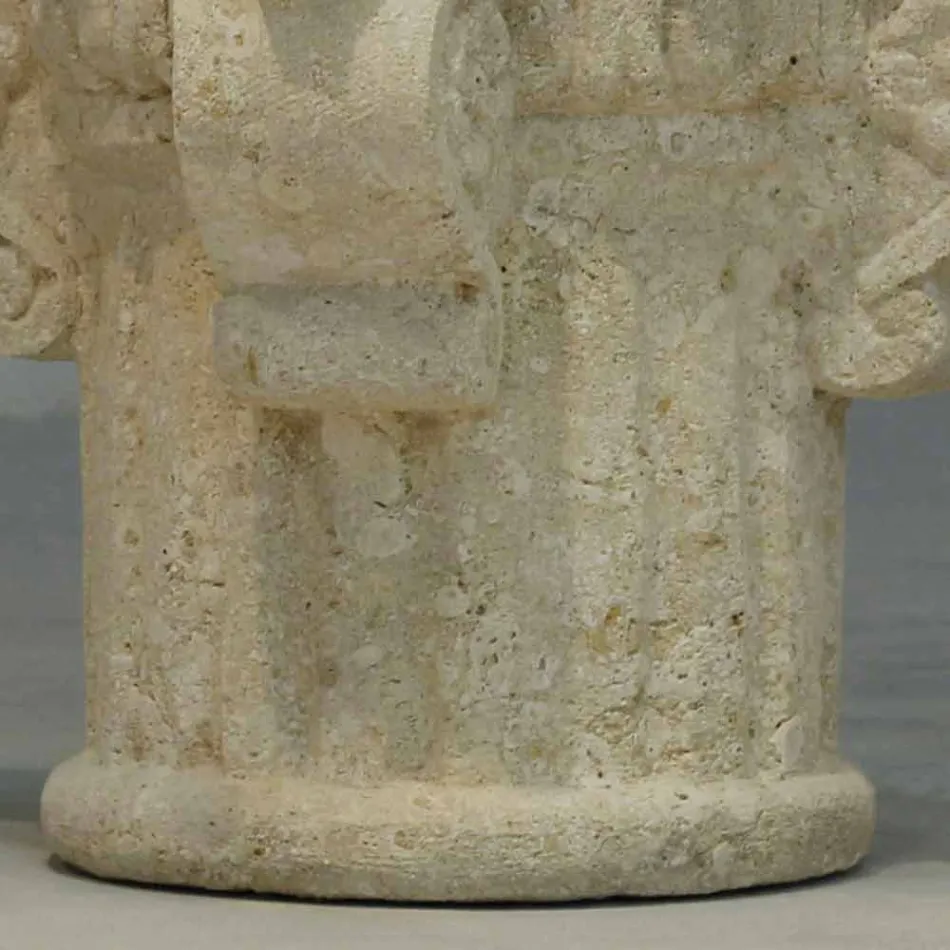 Sten och glas soffbord med en klassisk Balos design Viadurini