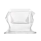 Handdrappat soffbord i plexiglas tillverkat i Italien - Pippo Viadurini