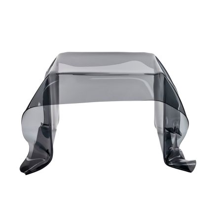 Handdrappat soffbord i plexiglas tillverkat i Italien - Pippo Viadurini