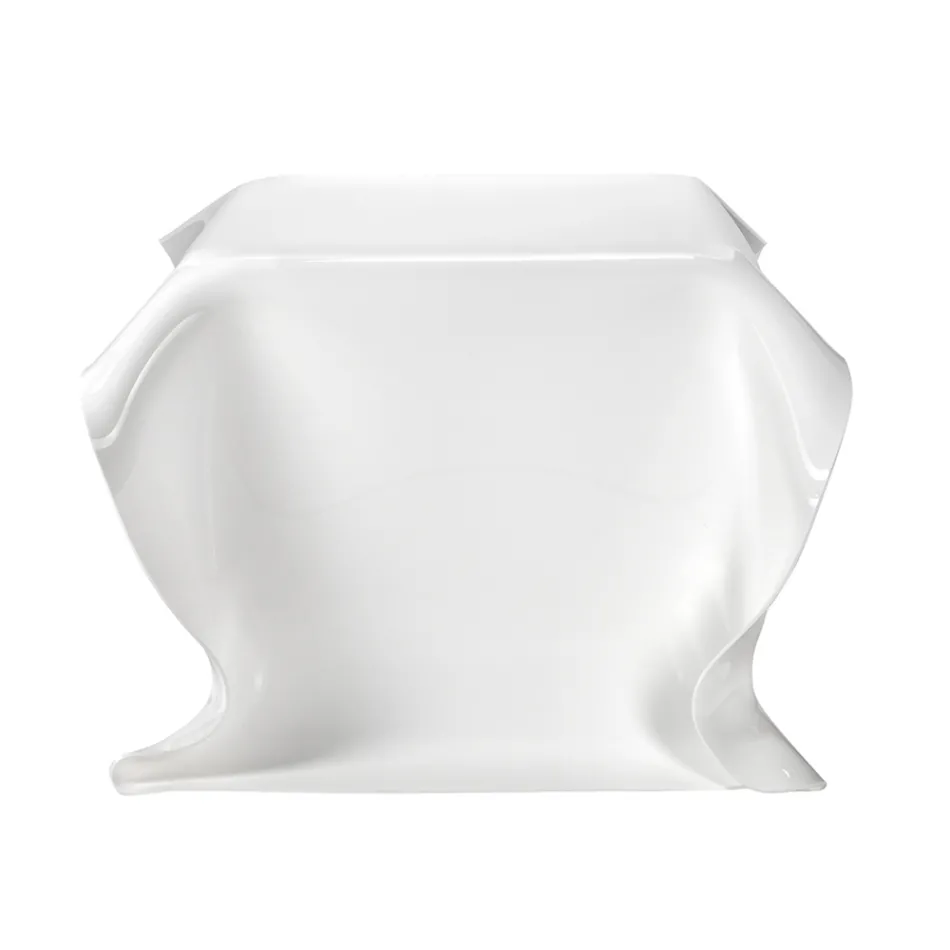 Handdrappat soffbord i plexiglas tillverkat i Italien - Pippo Viadurini