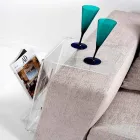 Soffbord i genomskinlig PMMA-design Quero Vas Viadurini