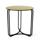 Glassoffbord och underrede med 3 halvmånar Tillverkat i Italien - Arepa Viadurini