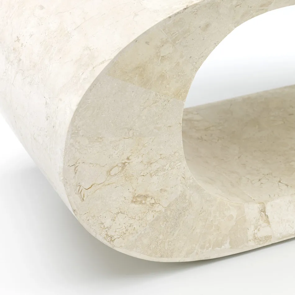 Fossil Stone Soffbord / TV-ställ - Jasper Viadurini