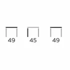 Modernt soffbord med rund topp i Gres Made in Italy - Stuttgart Viadurini