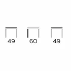 Modernt soffbord med rund topp i Gres Made in Italy - Stuttgart Viadurini