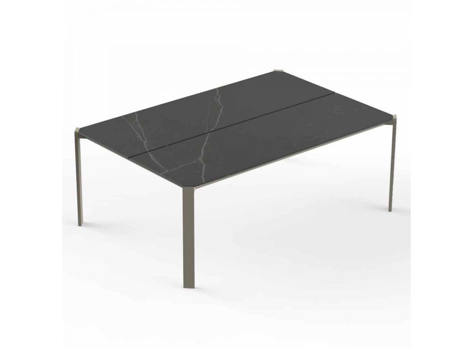 Modernt soffbord inomhus eller utomhus i aluminium - Tablet från Vondom Viadurini