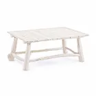 Homemotion Modernt soffbord i blekta teakgrenar - Bambo Viadurini