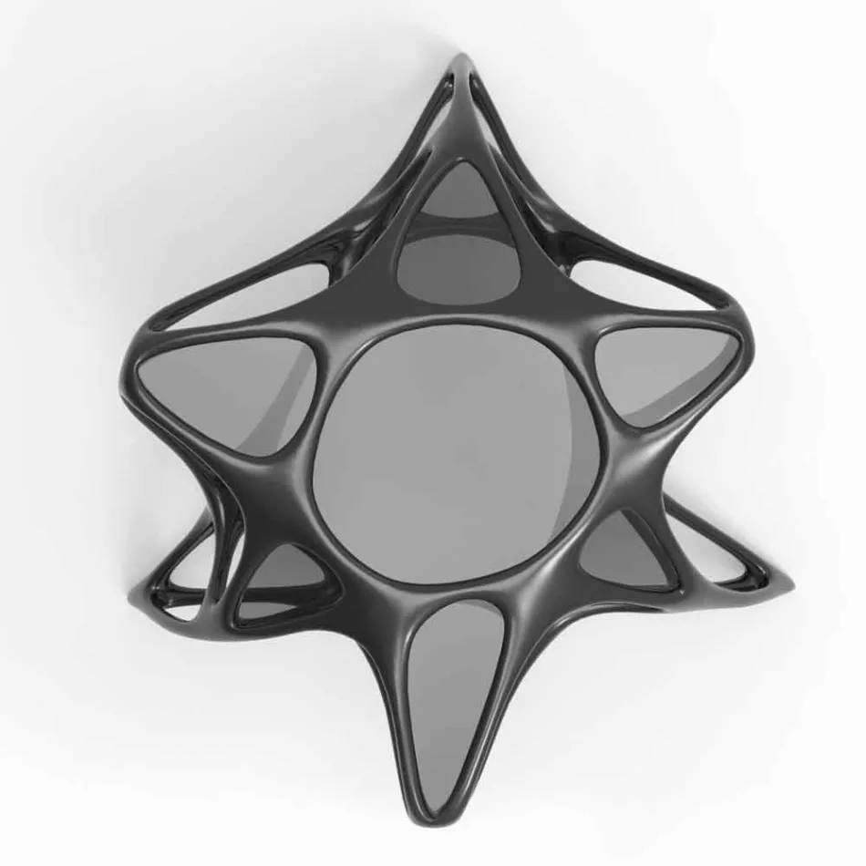 Modernt glas soffbord och Adamantx® Lunar Table # 2 Viadurini