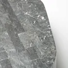 Modernt soffbord format i fossil sten - Bowie Viadurini