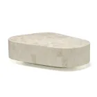 Modernt soffbord format i fossil sten - Bowie Viadurini