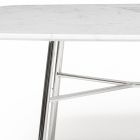 Rektangulärt soffbord med marmorskiva Tillverkat i Italien - Makino Viadurini