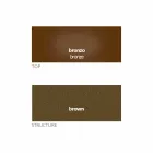 Runt soffbord med kristallplatta Tillverkad i Italien - Indio Viadurini