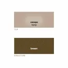 Runt soffbord med kristallplatta Tillverkad i Italien - Indio Viadurini