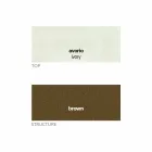 Runt soffbord med kristallplatta Tillverkad i Italien - Indio Viadurini